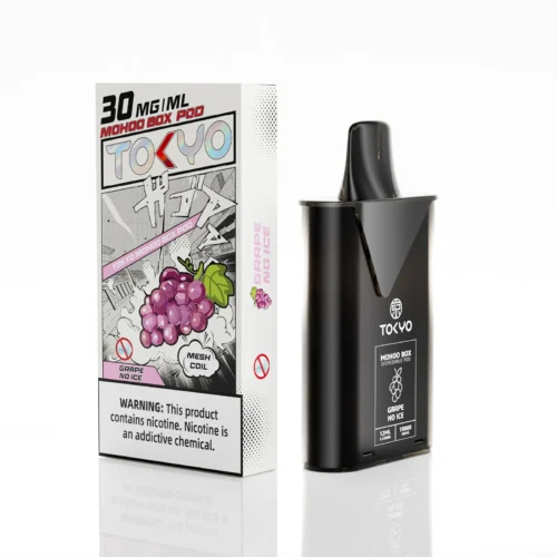 Alternative view of 東京魔盒無涼葡萄口味 電子煙彈 為您帶來純粹濃郁的葡萄香氣，猶如置身於盛夏葡萄園中