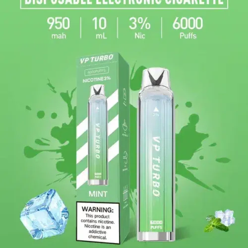 Alternative view of VP Turbo 6000 Puffs拋棄式電子煙｜便攜大容量一次性霧化桿